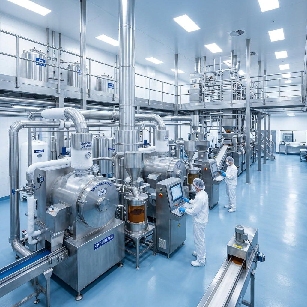 Cryogenic Spice Manufacturing Factory India
