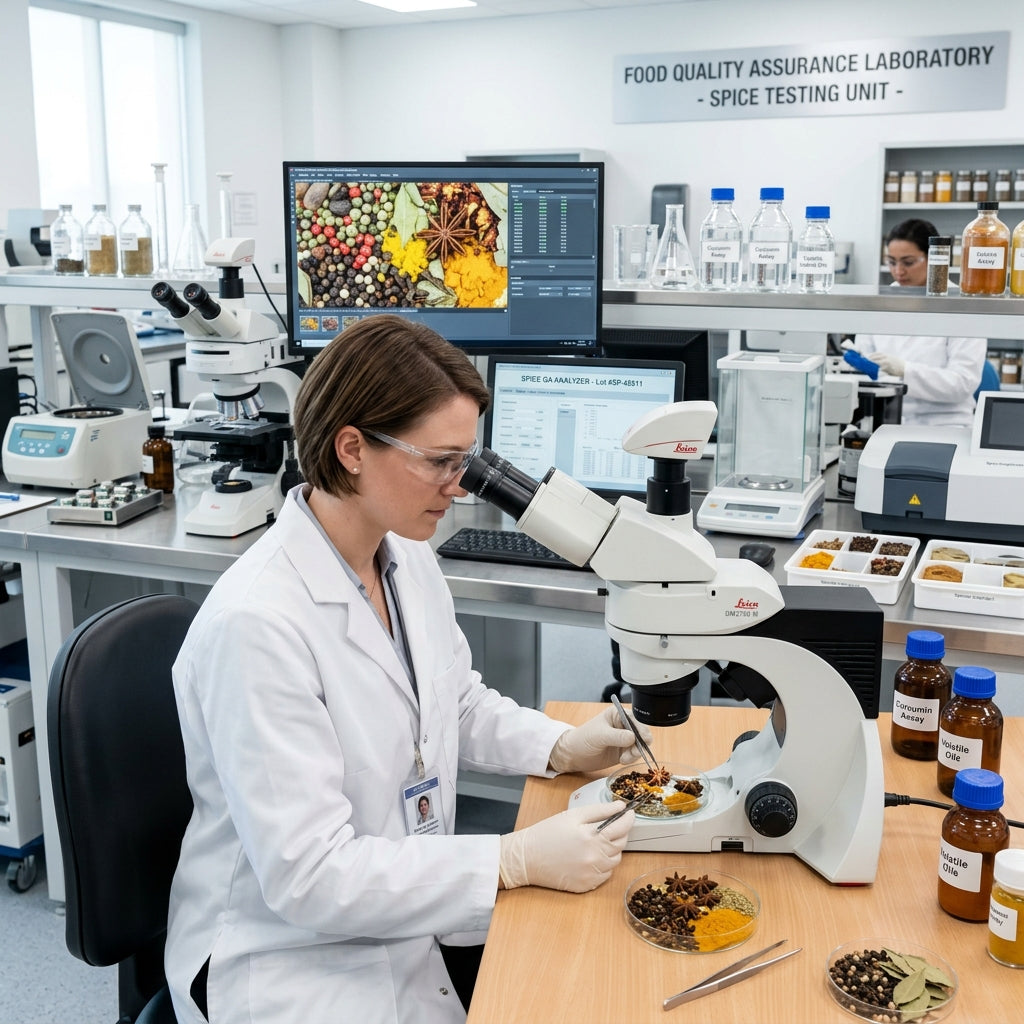 Spice Lab Testing Certifications NABL BRC