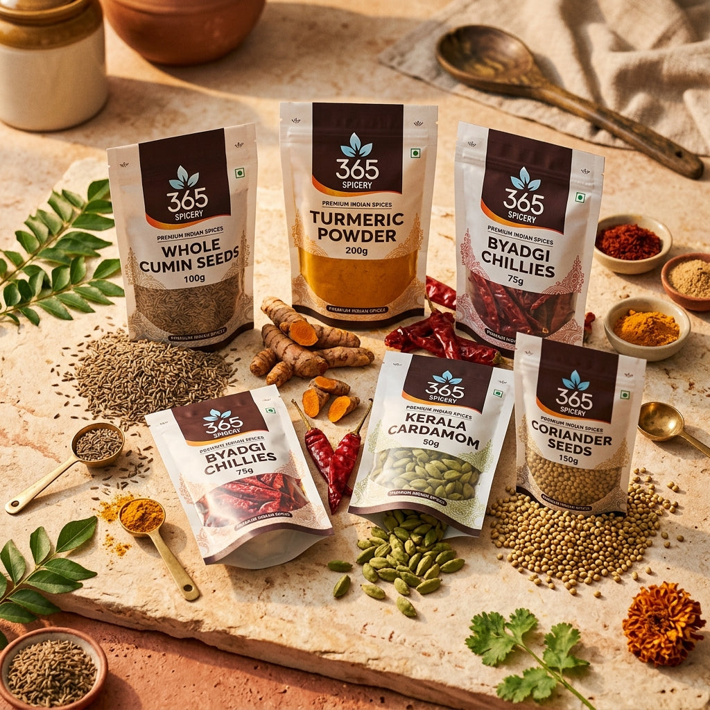 365 Spicery — Premium Indian Spices, Farm to Kitchen
