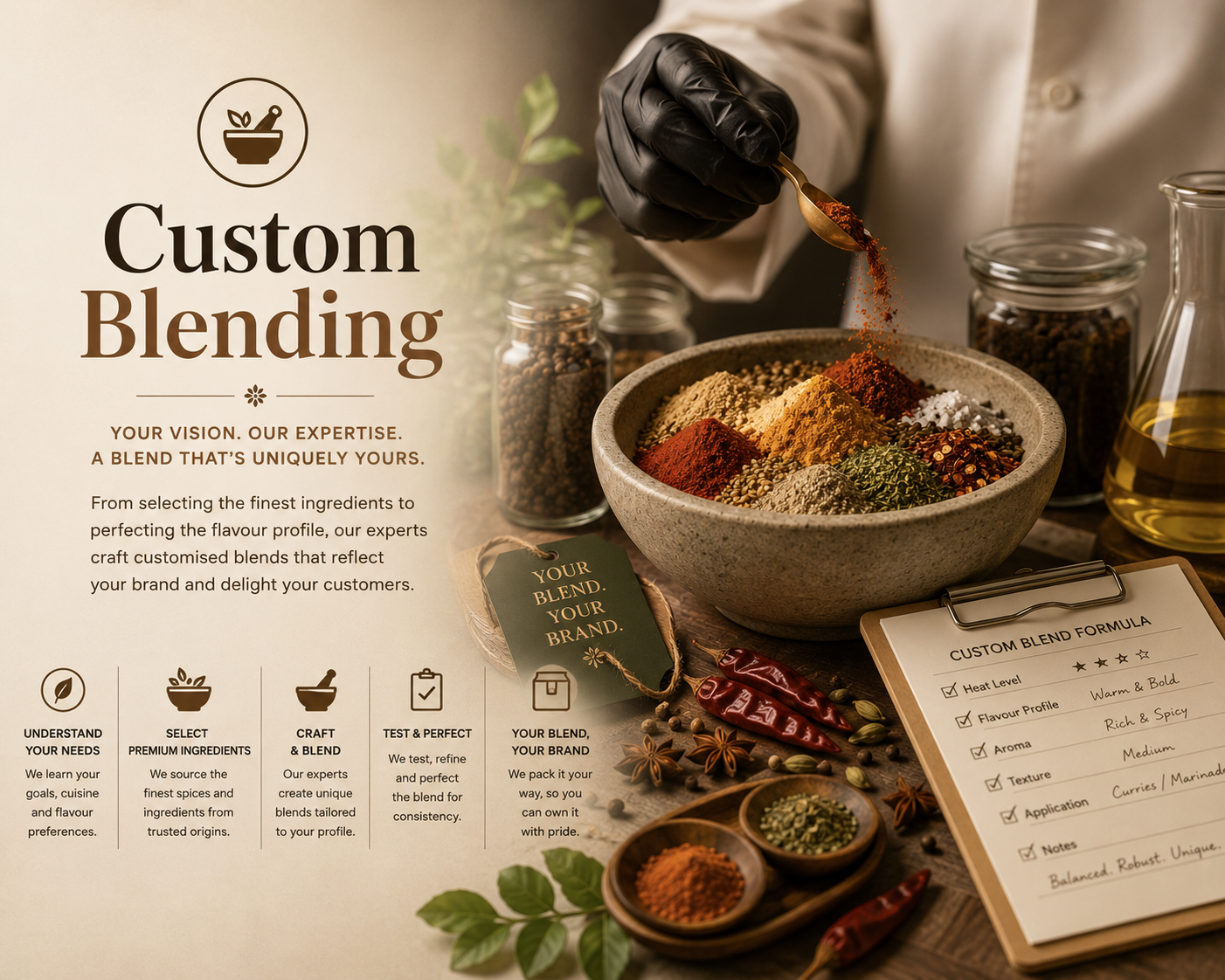 Custom Spice Blending