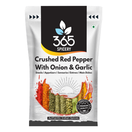 Crushed Red Pepper With Onion & Garlic